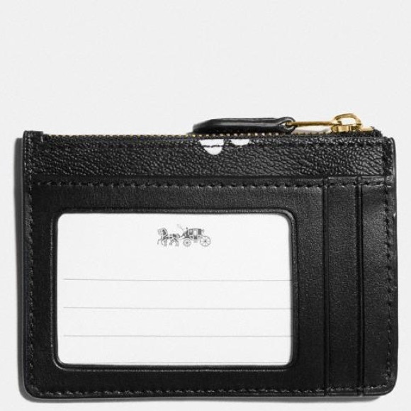 Coach NWT Snow White Eyes Print Card Holder/Wallet - Picture 2 of 2